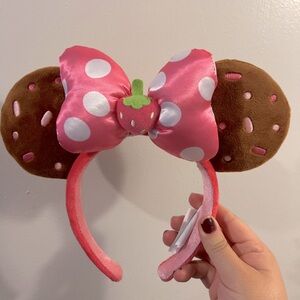Strawberry Disney muchling ears